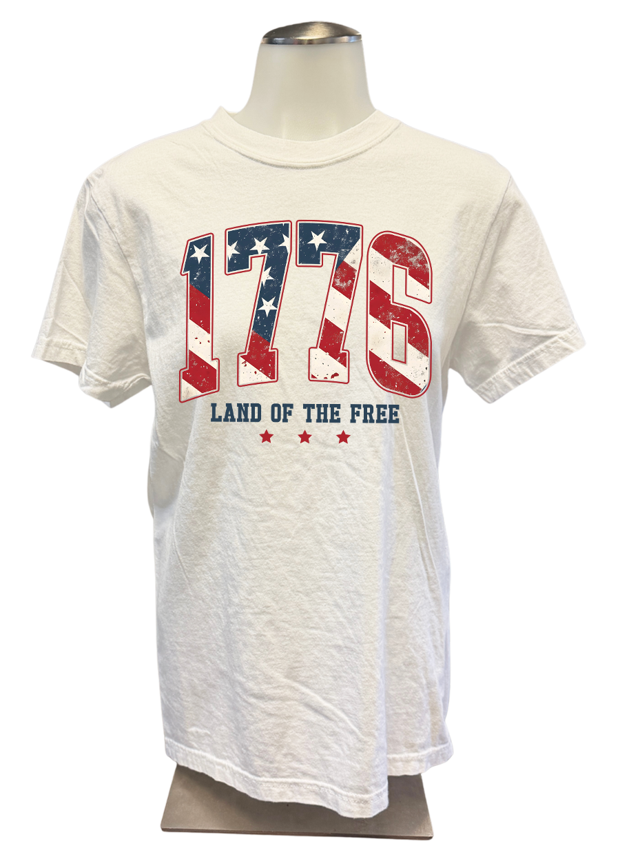 1776 - Land of The Free Tee