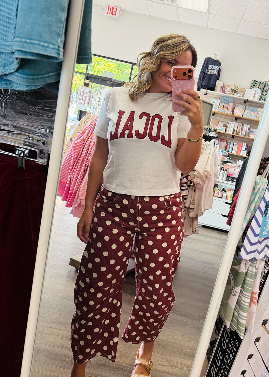 LG Classic Local SS Tee - Collegiate - Garnet/Black