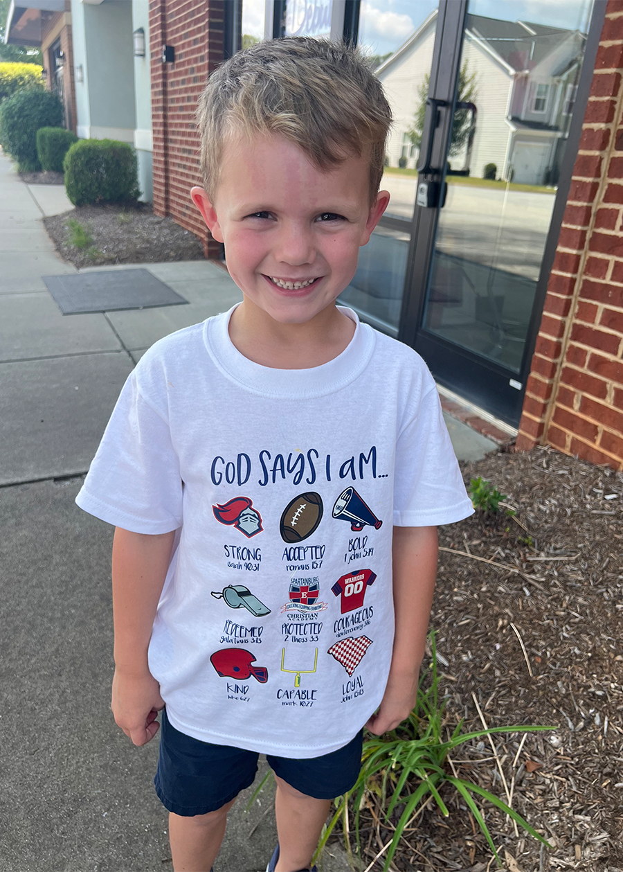 TODDLER God Says I am Tee