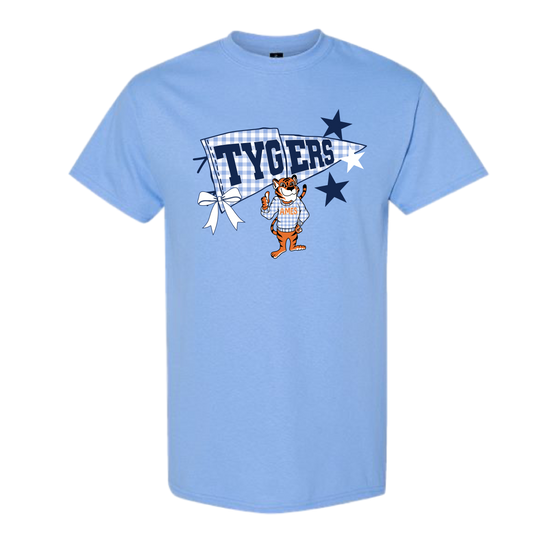 ADULT GINGHAM PENNANT Graphic Tee