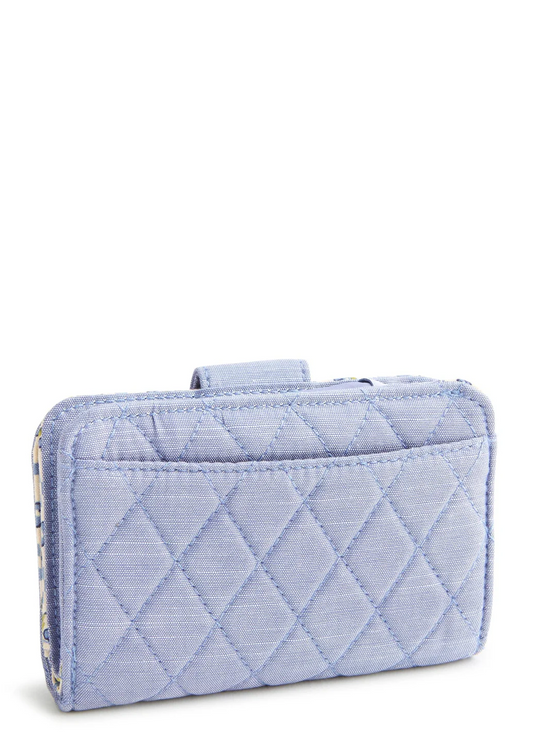 Small Turnlock Wallet-Cambridge Blues