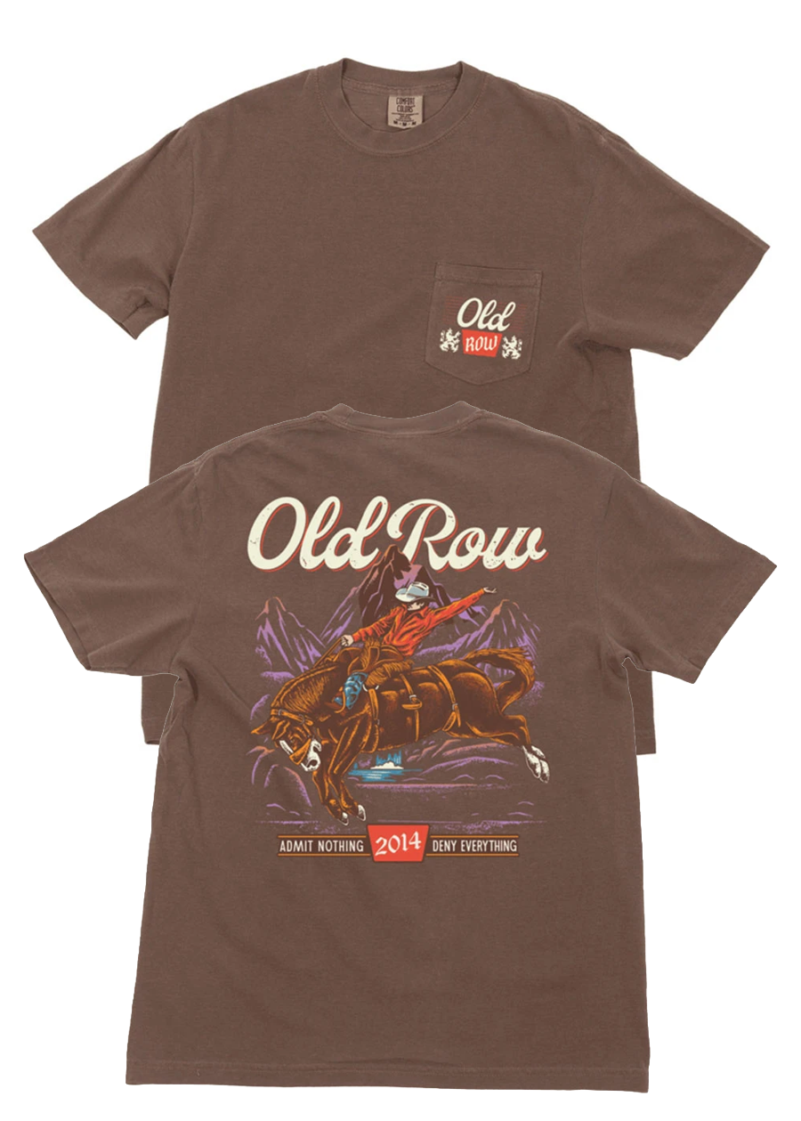The Banquet Cowboy 2.0 Pocket Tee - Espresso