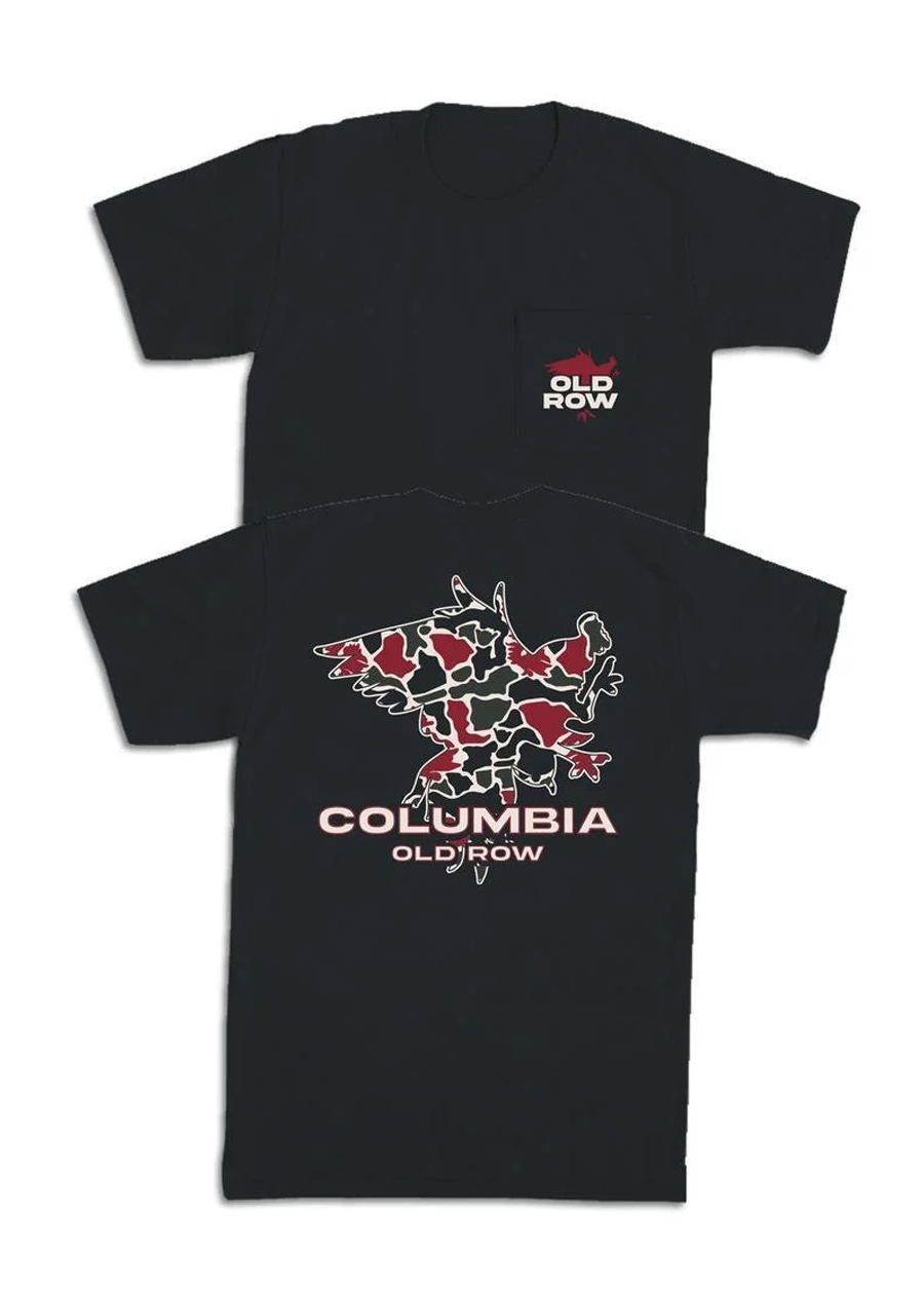 Columbia Camo Bird Pocket Tee - Black