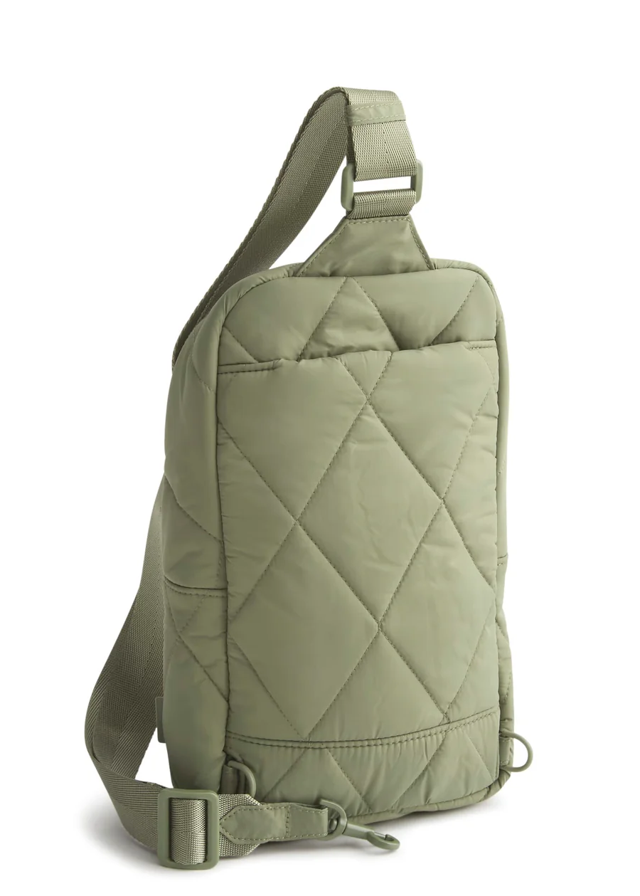 Lorman Sling Backpack-Deep Lichen Green