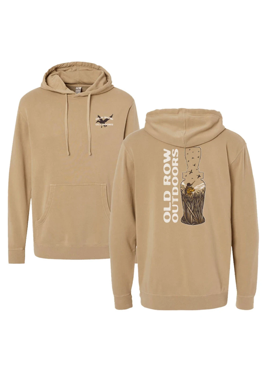 The Duck Call Pigment Dyed Hoodie - Khaki