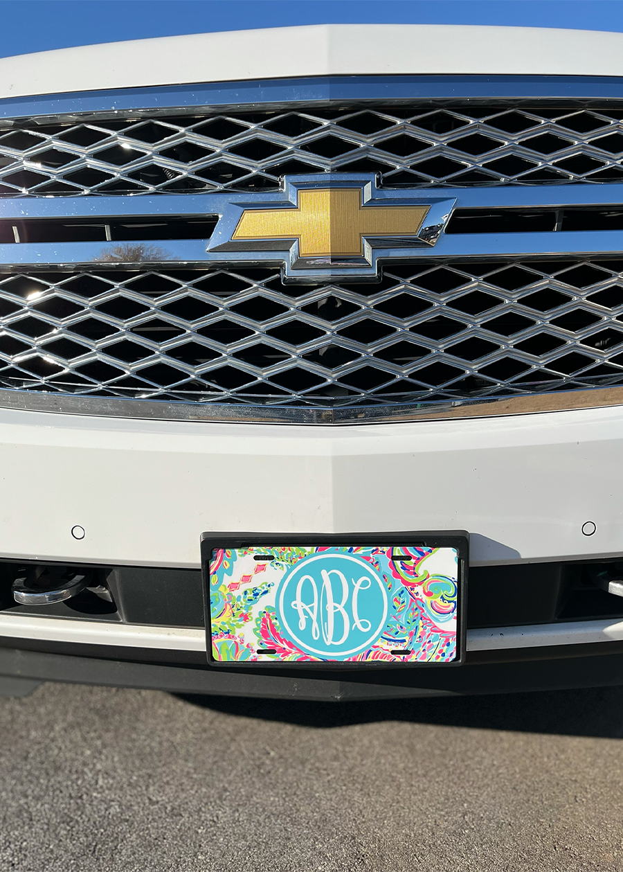 Style G License Plate