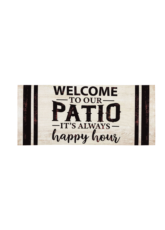 Welcome To Our Patio Switch Mat