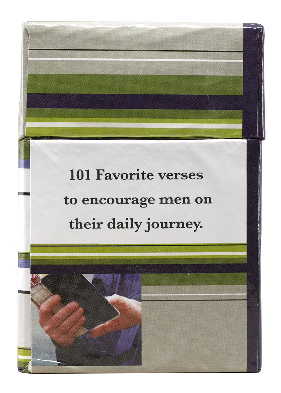 101 Favorite Bible Verses For Men Box
