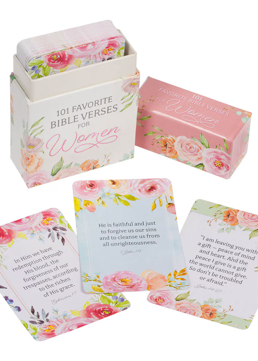 101 Favorite Bible Verses For Women Box