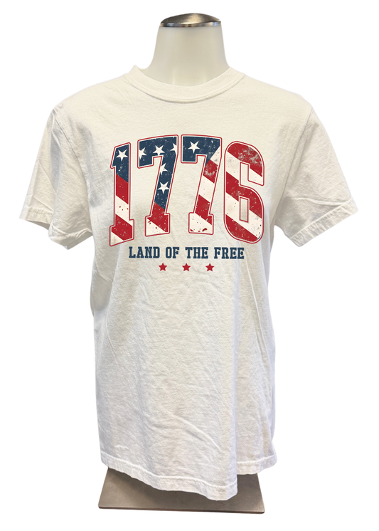 1776 - Land of The Free Tee