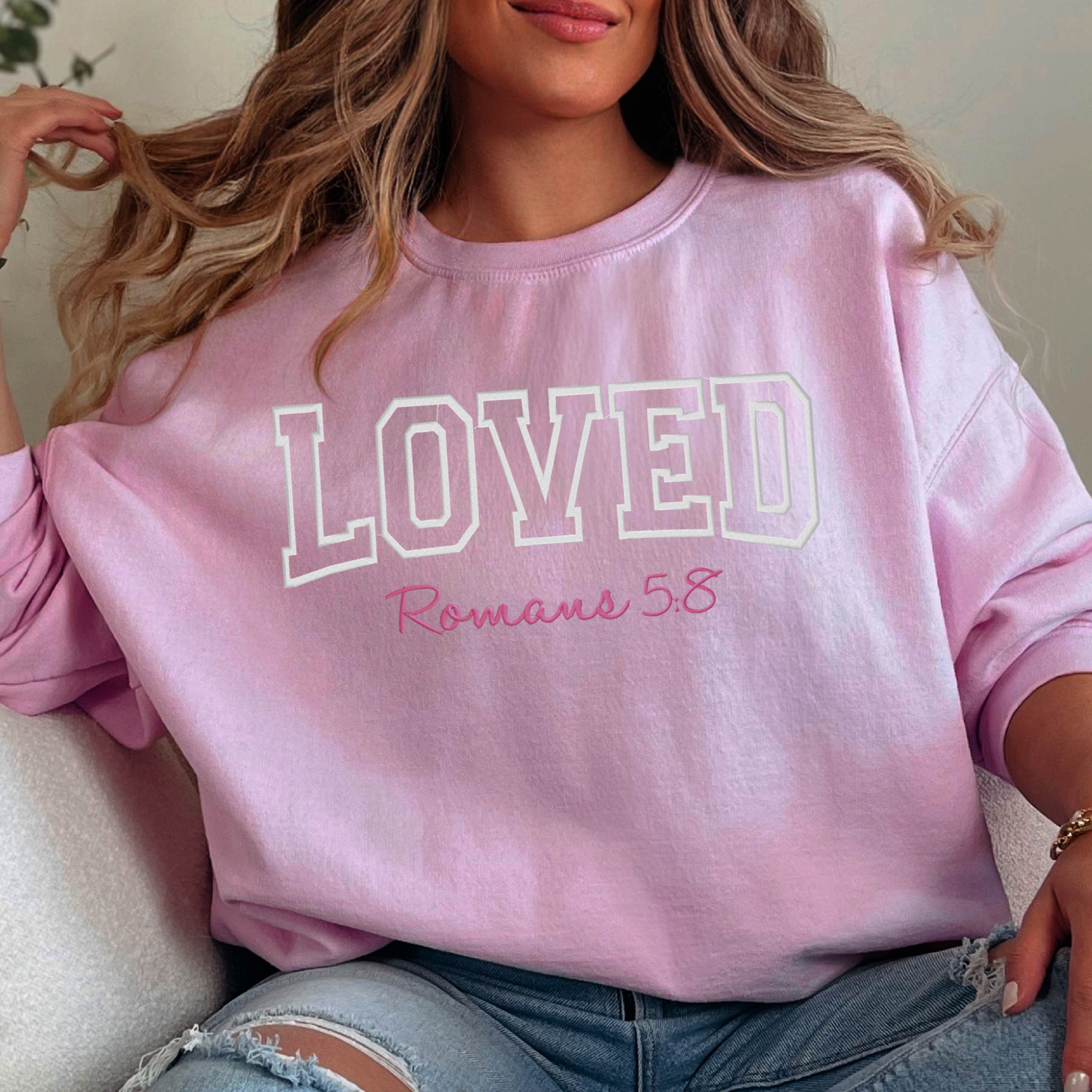 Romans 5:8 Crewneck Sweatshirt