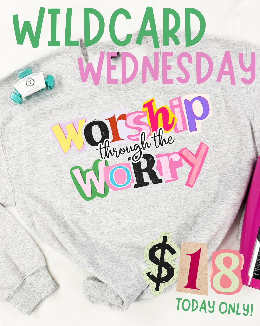 WILDCARD WEDNESDAY - WORSHIP THROUGH THE WORRY