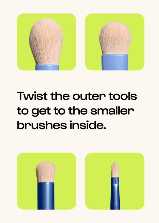 Overachiever 4-in-1 Makeup Brush