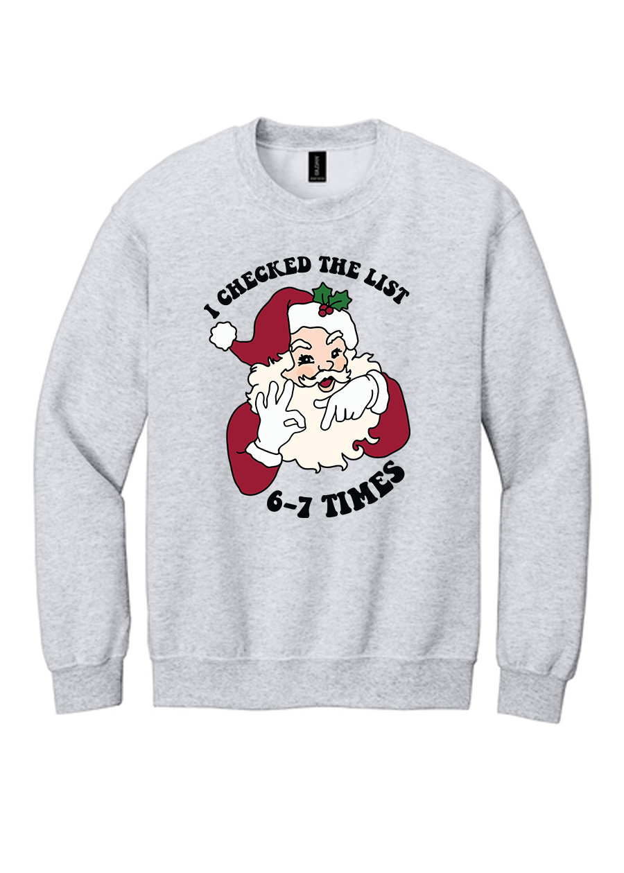 67 - Checking The List Crewneck
