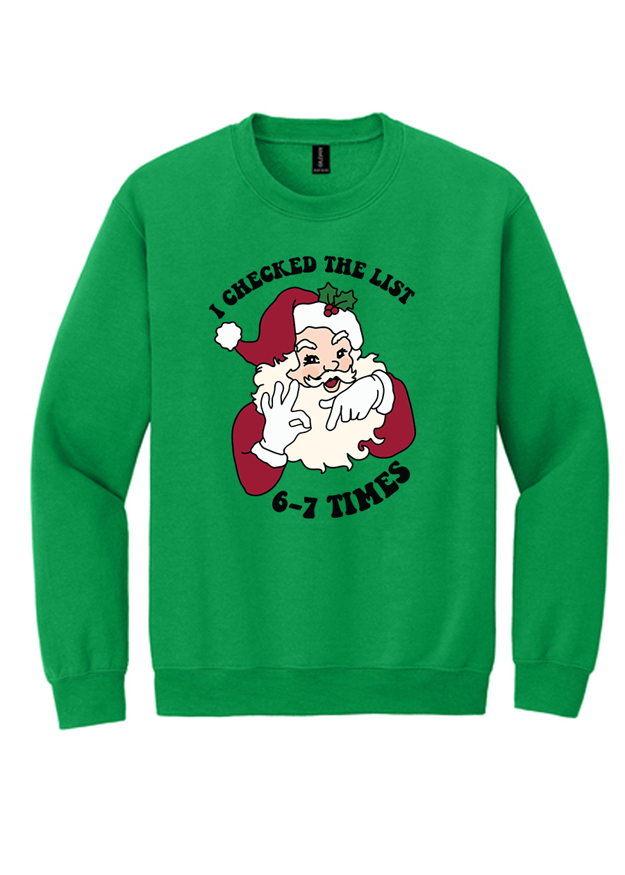 67 - Checking The List Crewneck