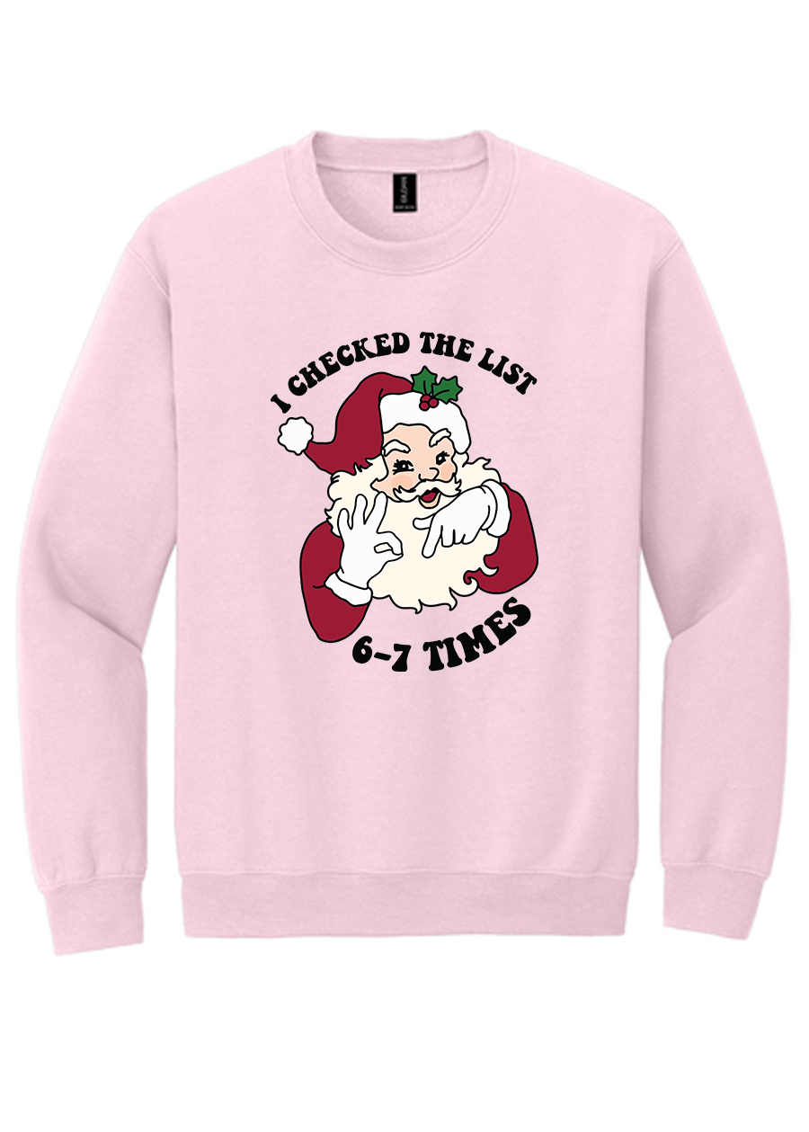 67 - Checking The List Crewneck