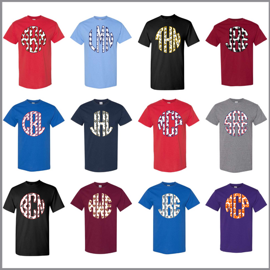 Youth Go Team Monogram Tee