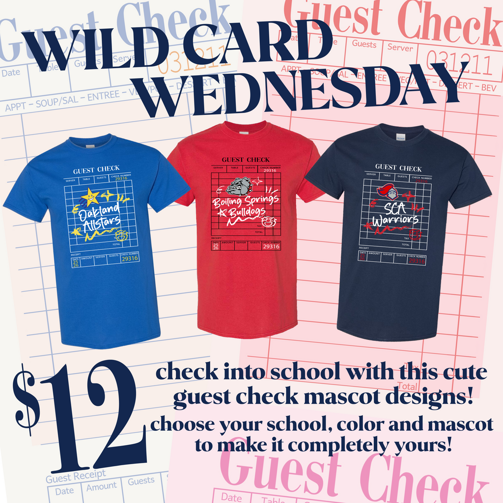 ADULT Guest Check Mascot Tee