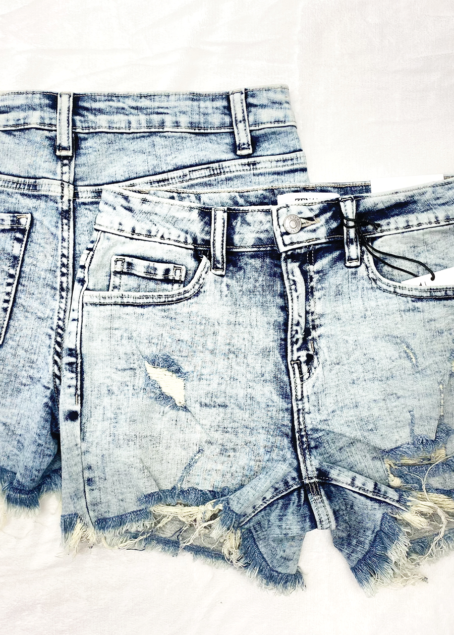 Load image into Gallery viewer, Alonna Denim Shorts
