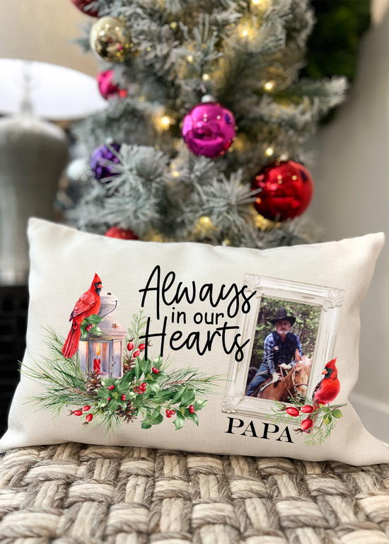 Always In our Hearts Pillow
