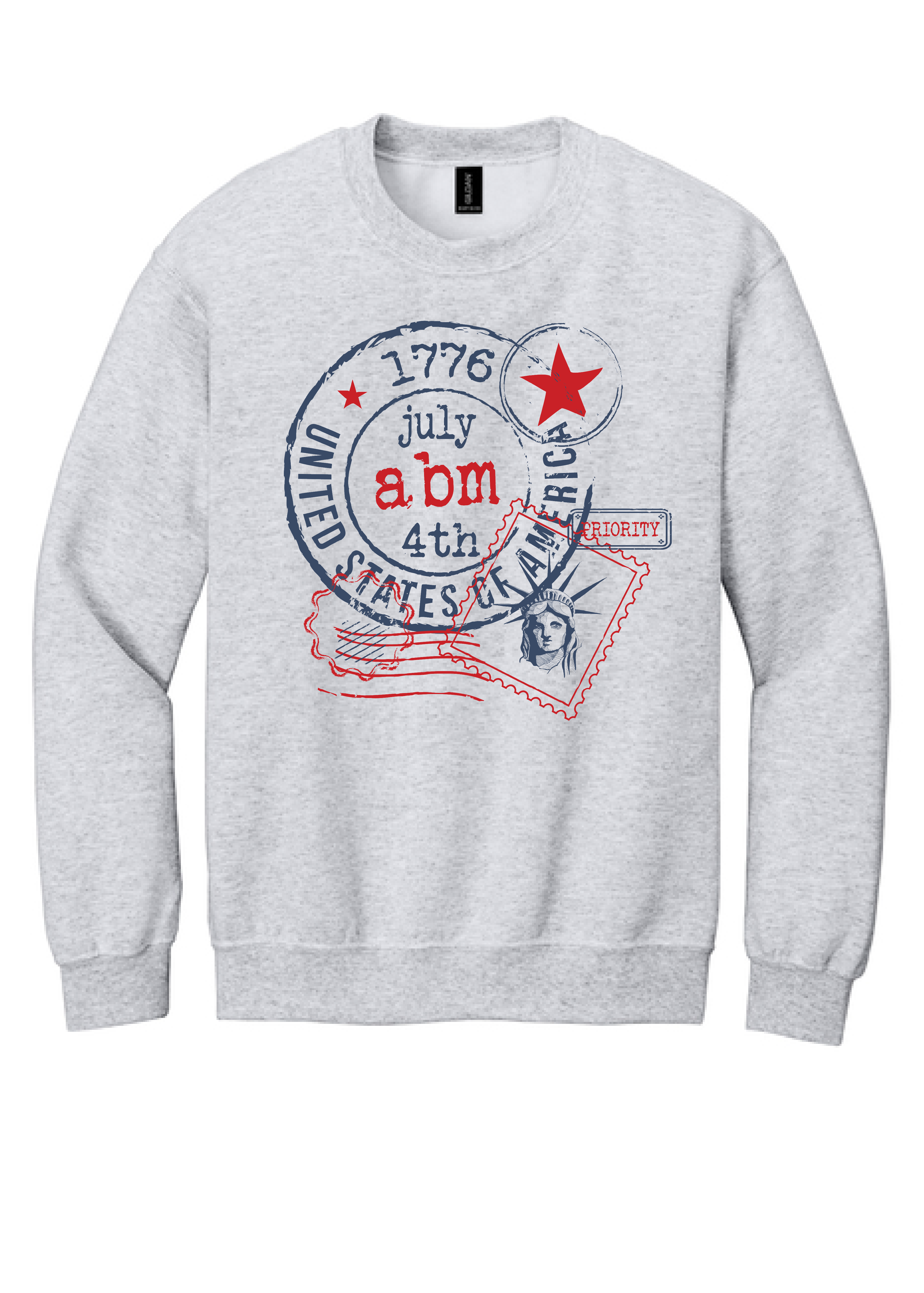 1776 Stamp Monogram Crewneck Sweatshirt