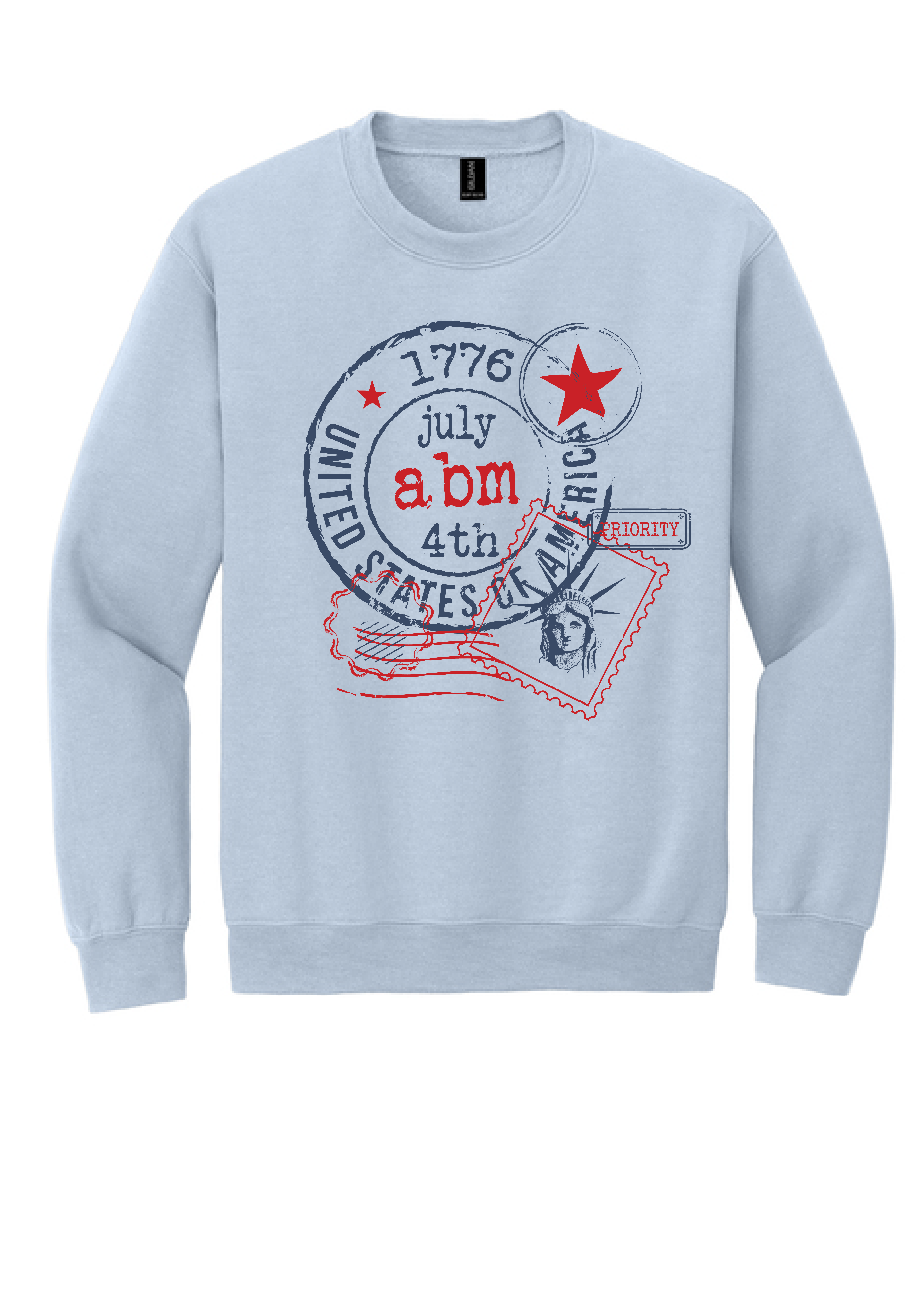 1776 Stamp Monogram Crewneck Sweatshirt