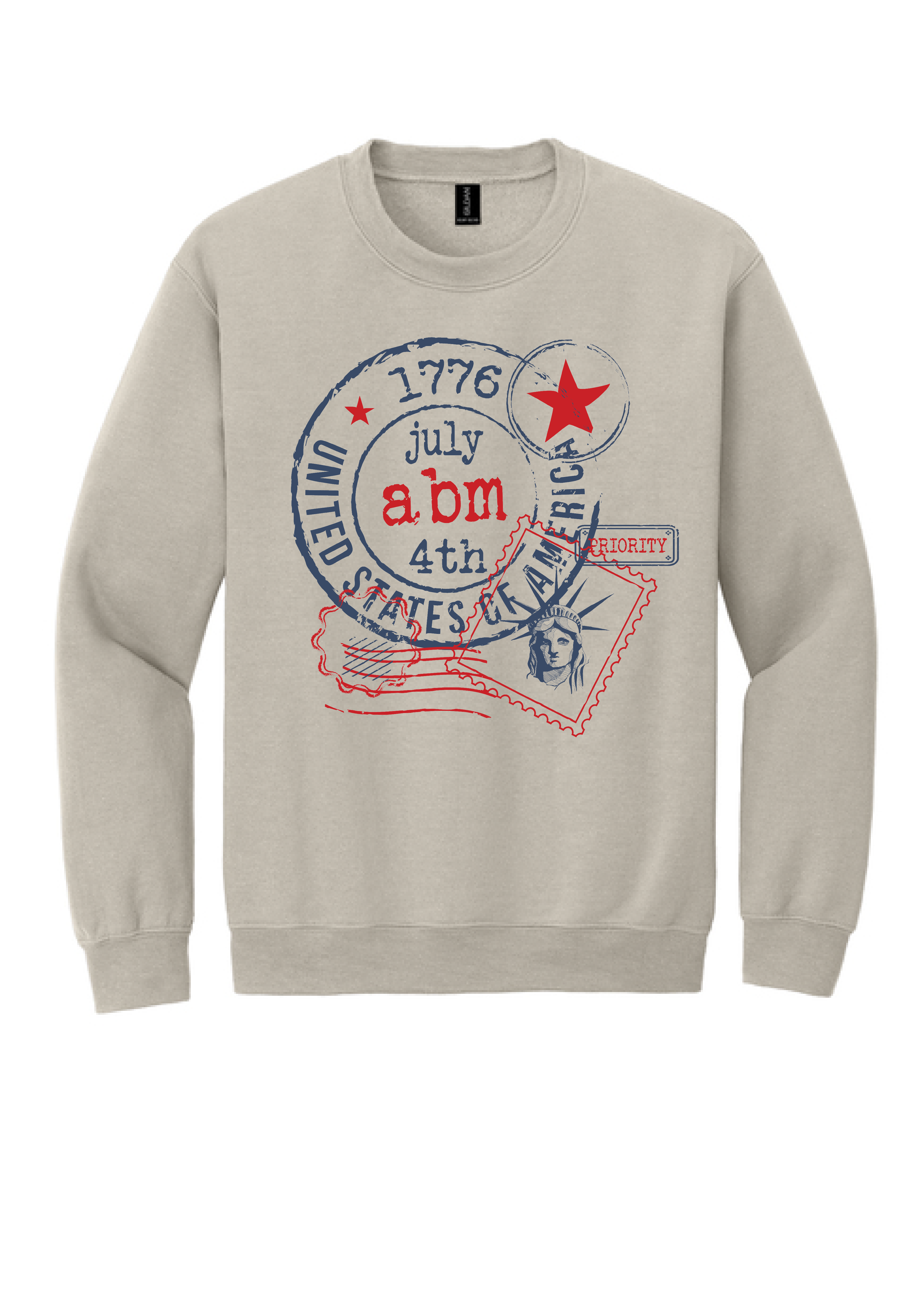 1776 Stamp Monogram Crewneck Sweatshirt