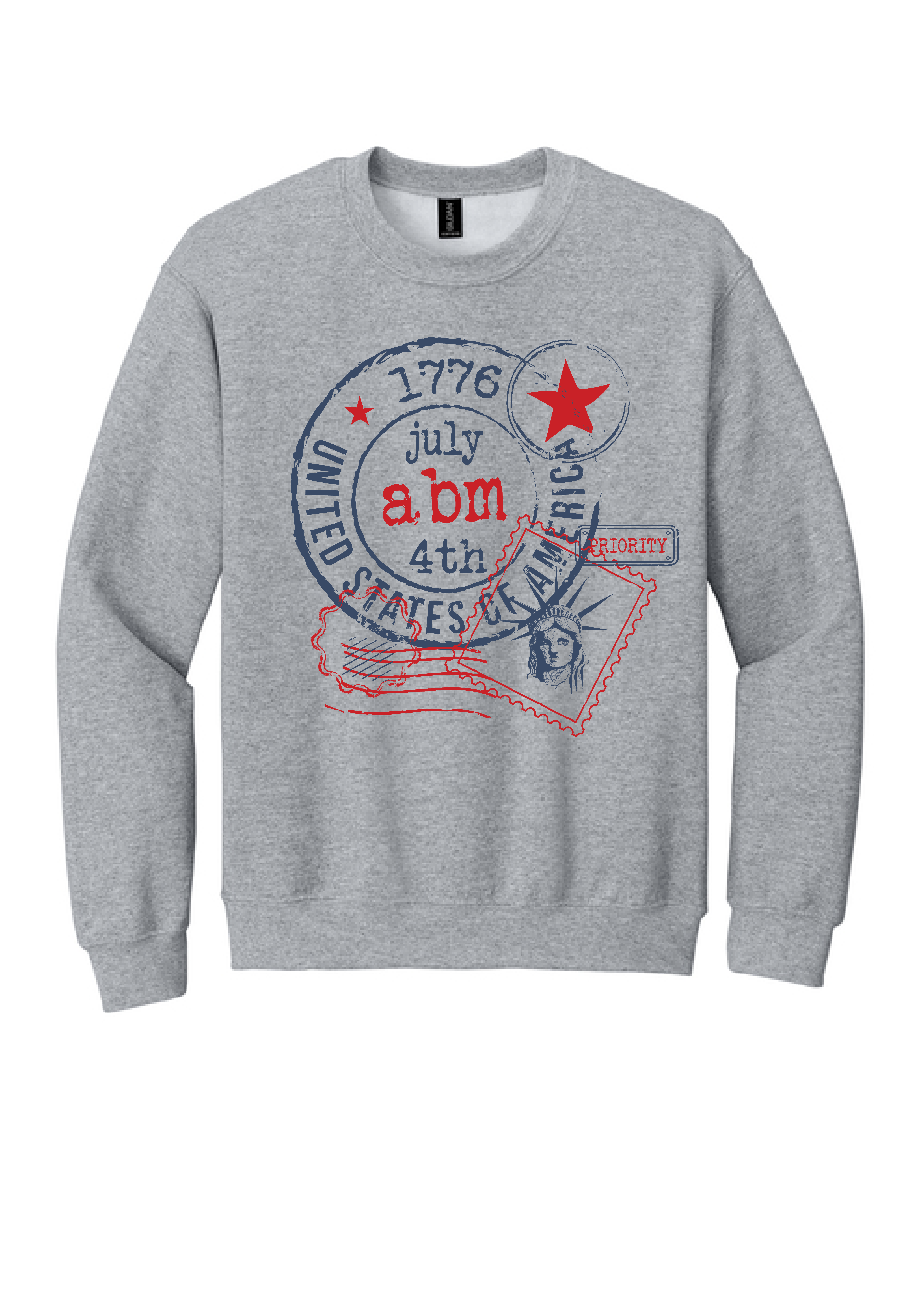 1776 Stamp Monogram Crewneck Sweatshirt