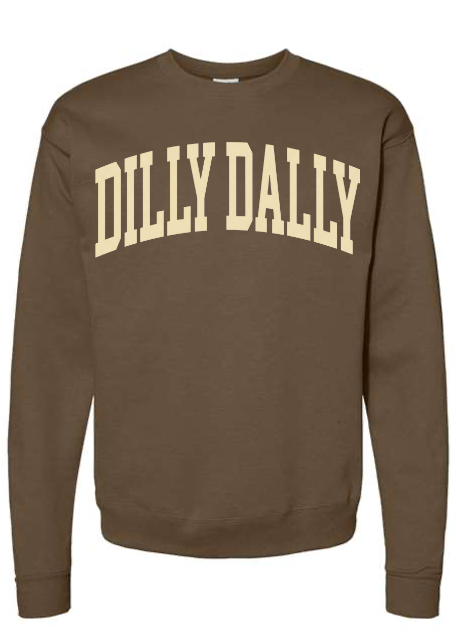 ADULT Dilly Dally Crewneck