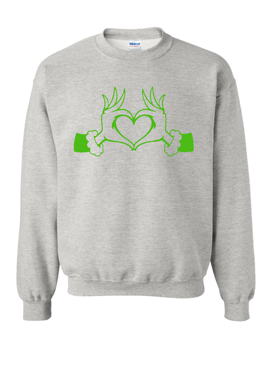 YOUTH PUFF Mean Love Crewneck Sweatshirt