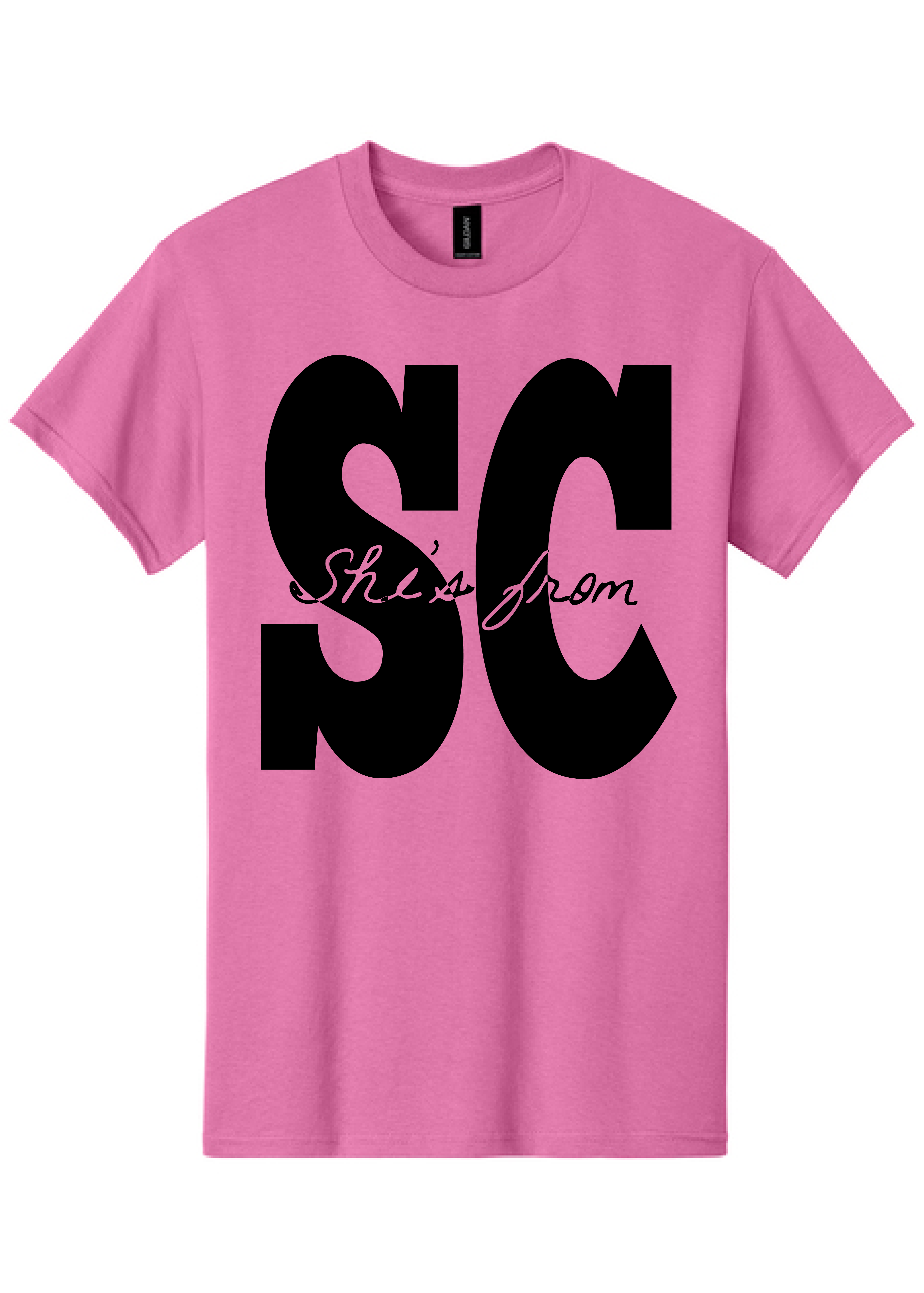 **CUSTOM** YOUTH She's From State Gildan Tee