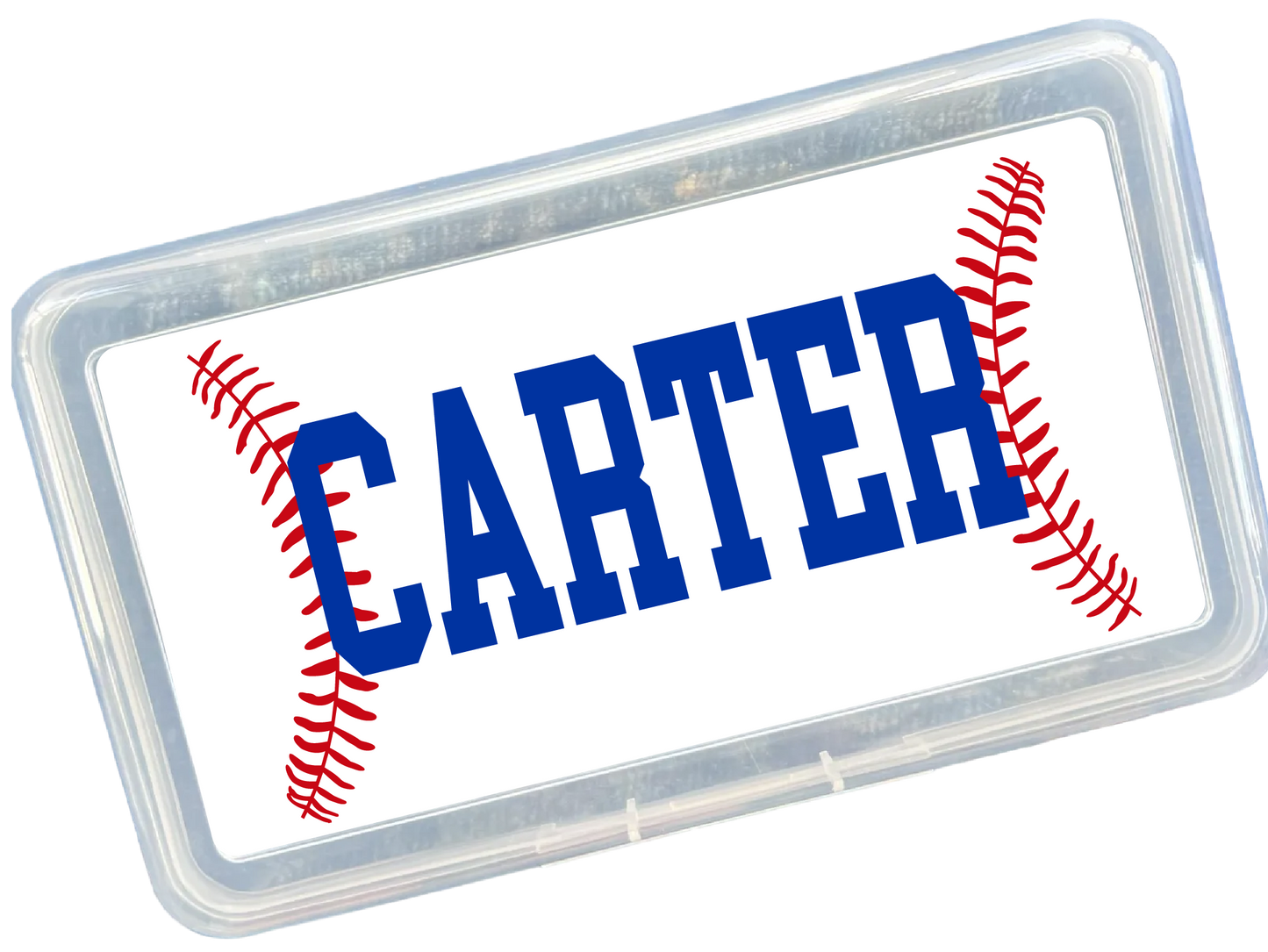 SPORT BALL Pencil Box or Pouch w/ UV Decal