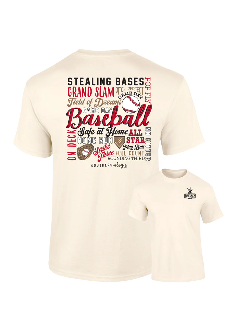 Southernology® Baseball Sayings Comfort Color T-Shirt