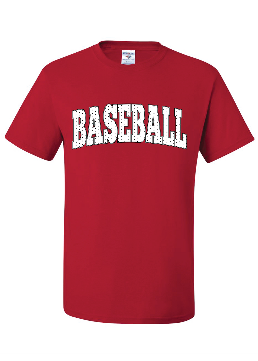 ADULT Polka Dot Name Short Sleeve Tee