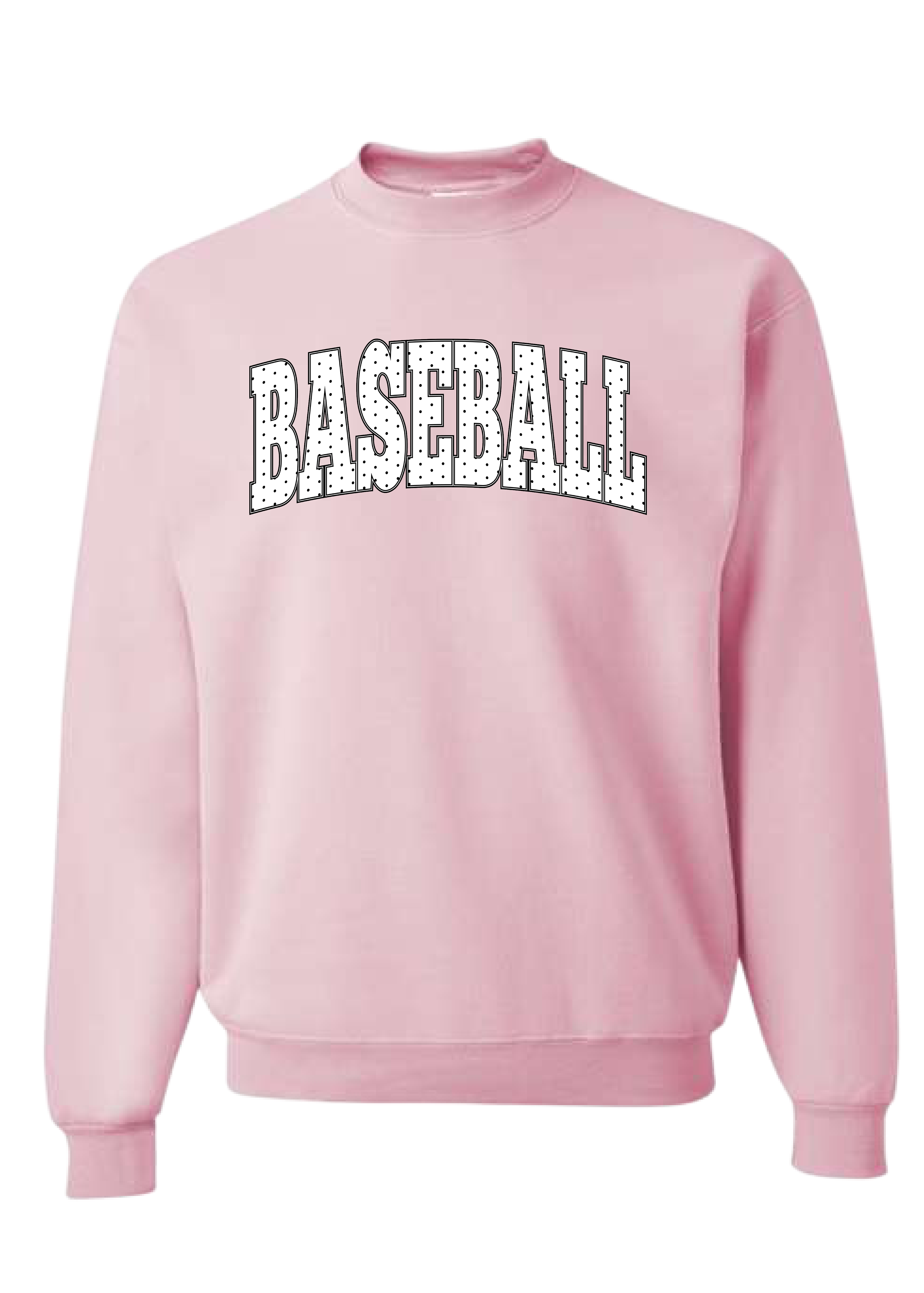 ADULT Polka Dot Name Crewneck Sweatshirt