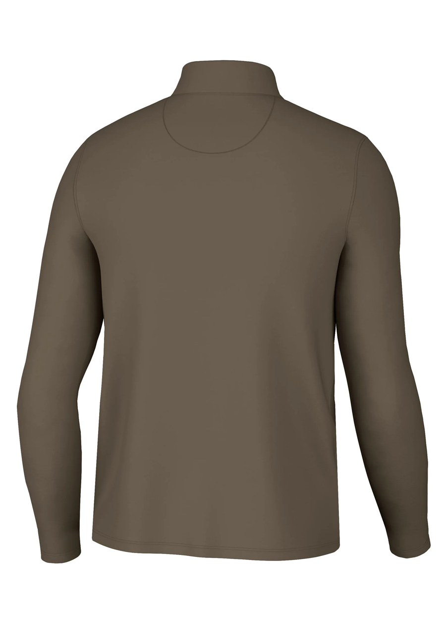 LB Bentley Quarter Zip-Brown