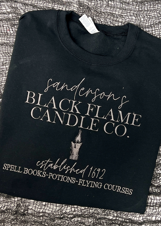 Load image into Gallery viewer, Black Flame Candle Co Sweatshirt
