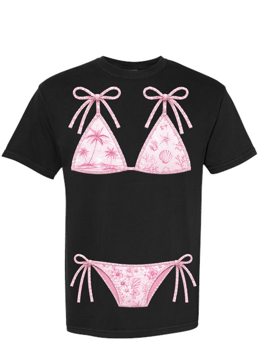 ADULT Comfort Colors Pink Kini Tee & Tank