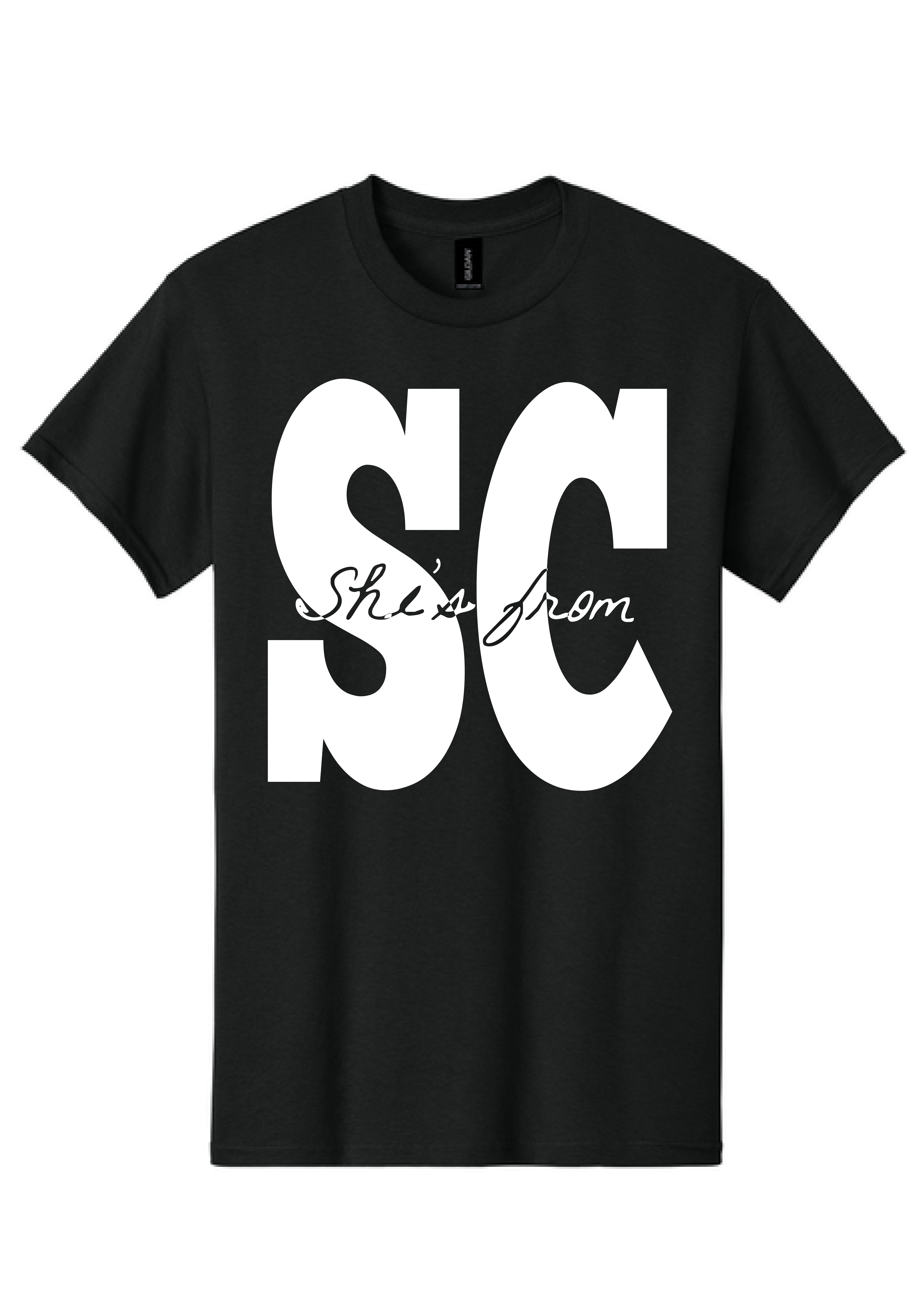 **CUSTOM** YOUTH She's From State Gildan Tee