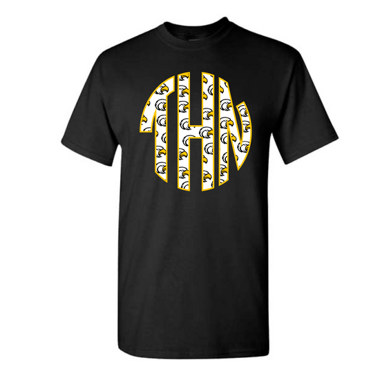 Go Team Monogram Tee