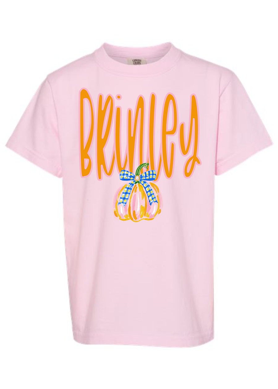 *CUSTOM* YOUTH Pumpkin Comfort Colors Tee