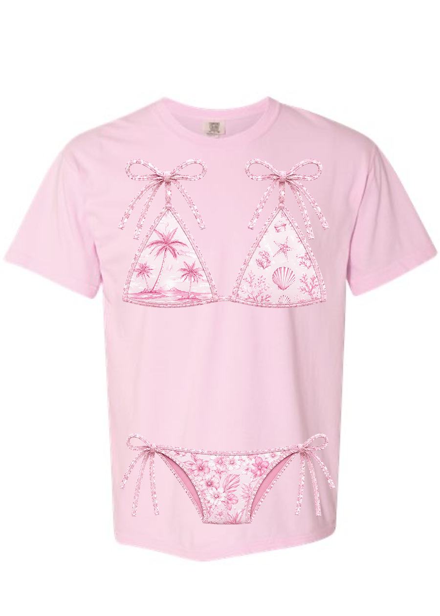 ADULT Comfort Colors Pink Kini Tee & Tank