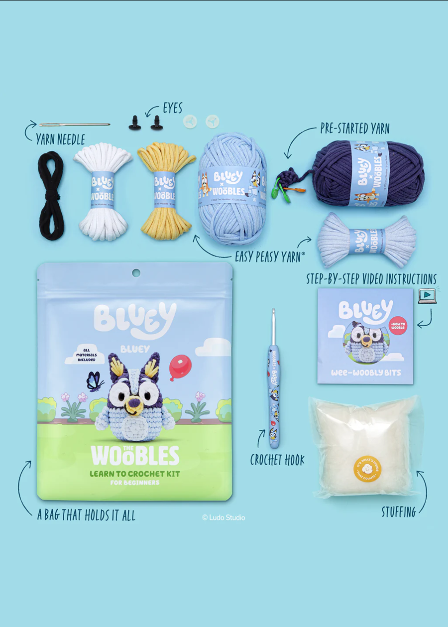 Woobles Bluey Crochet Kit