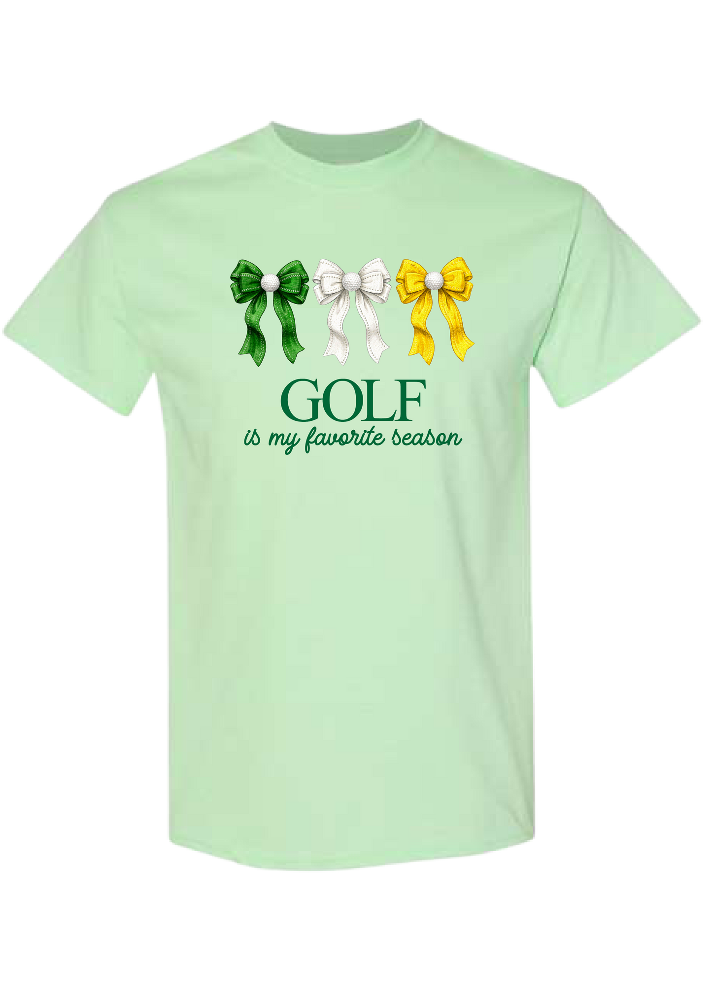 ADULT Golf Is My Favorite Season Tee
