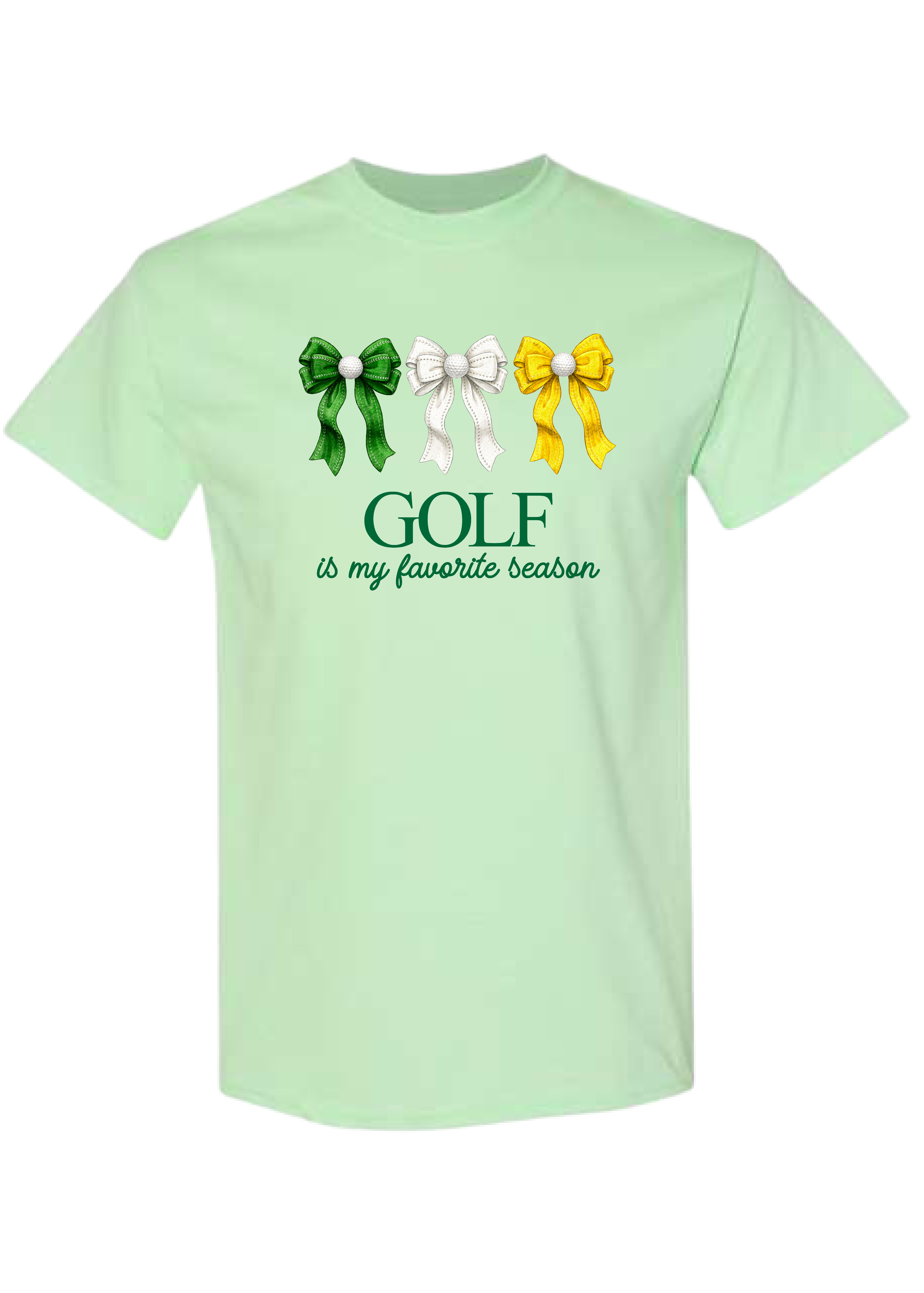 ADULT Golf Is My Favorite Season Tee