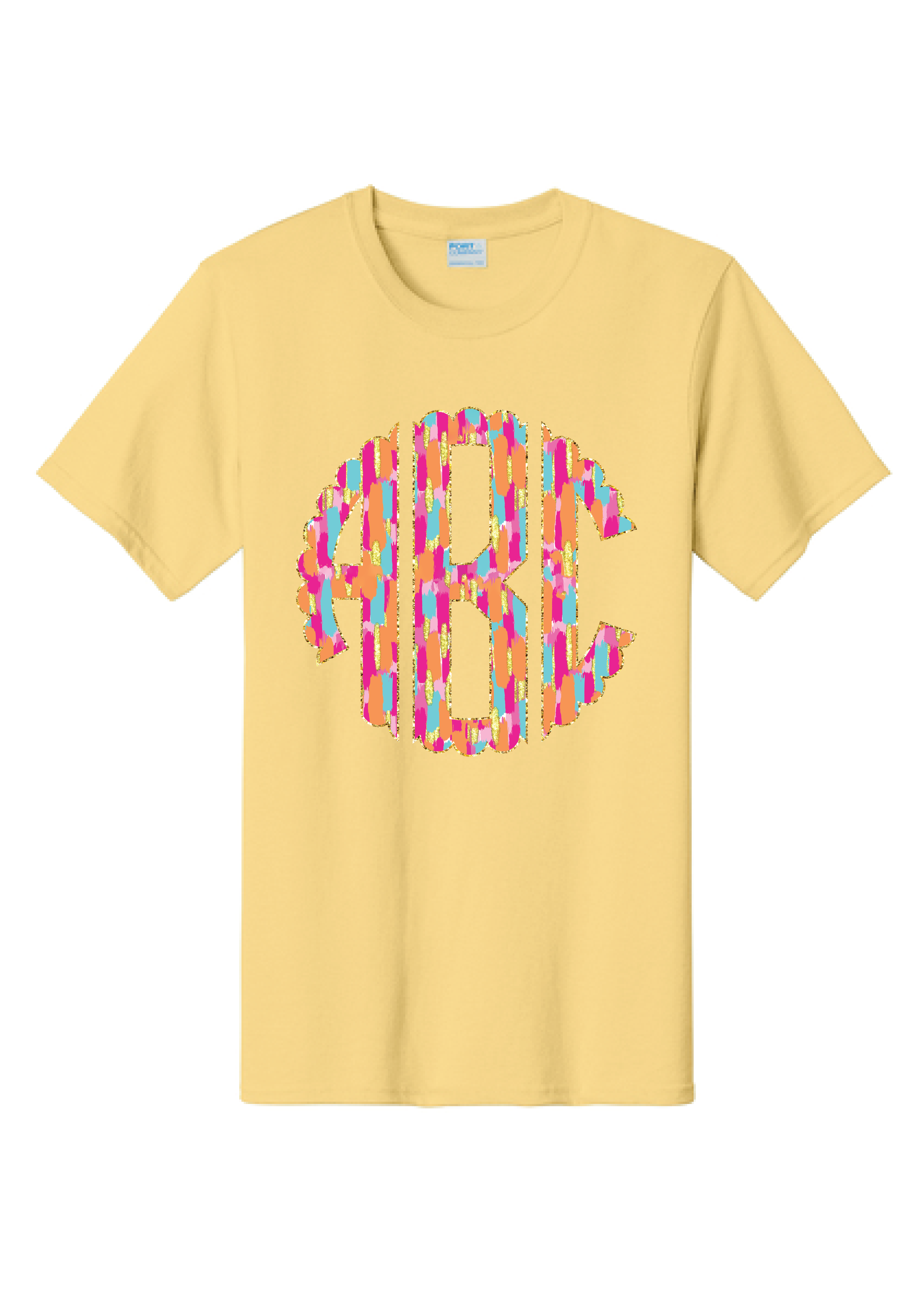 ADULT Brushstroke Monogram Tee