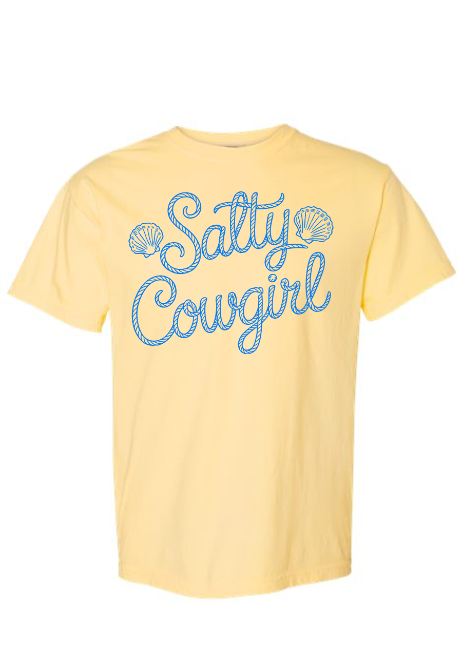 Salty Cowgirl COMFORT COLORS Tee
