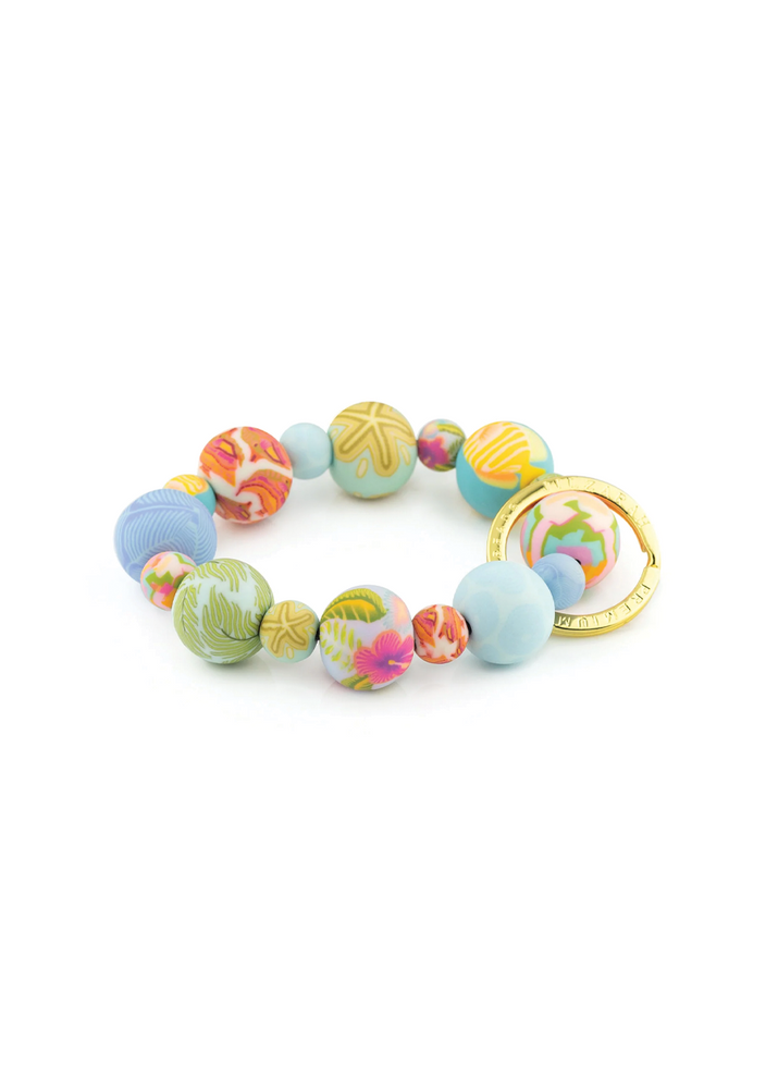 Beach Day Wrist Keychain