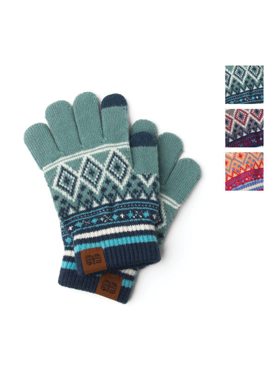 Britt's Knits Kid's Fair Isle Gloves