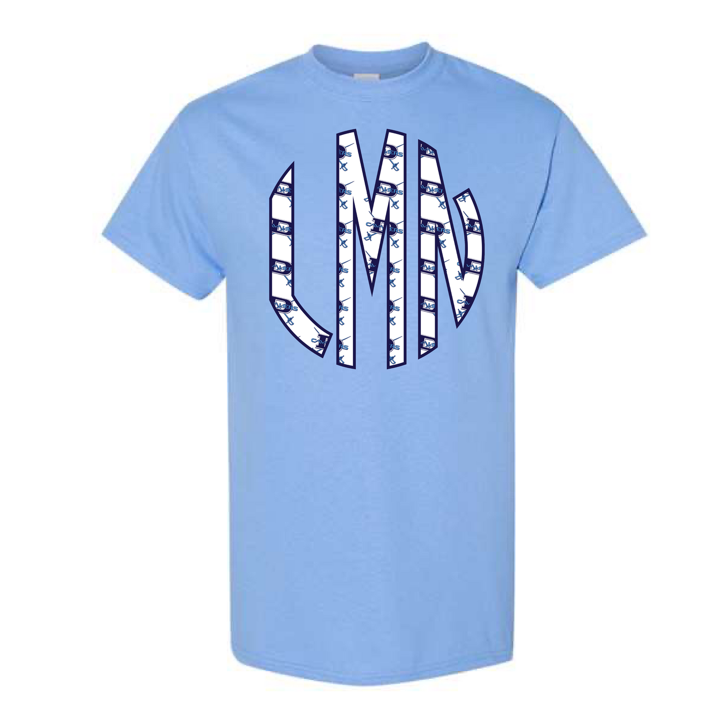 Go Team Monogram Tee